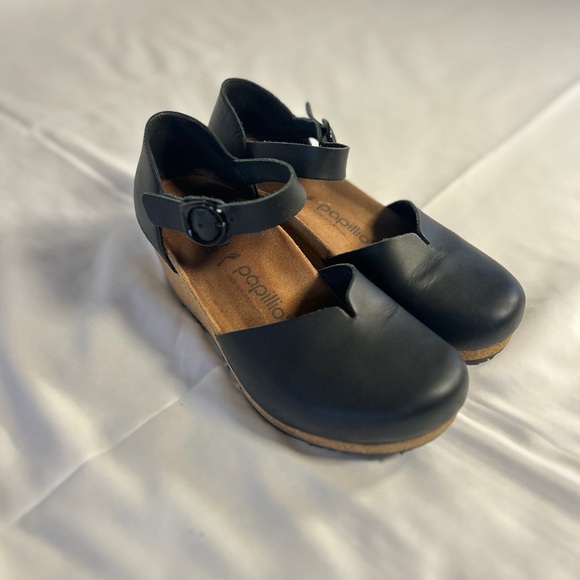 Birkenstock Papillio Mary Wedge Sandals, size 39. - Picture 4 of 10